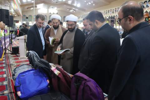 رزمایش تامین و توزیع ۱۷ هزار بسته لوازم التحریر در مازندران