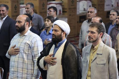 رزمایش اهداء 313 سری جهیزیه و 800 بسته لوازم التحریر 1402/07/03