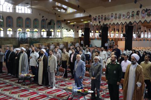 رزمایش اهداء 313 سری جهیزیه و 800 بسته لوازم التحریر 1402/07/03