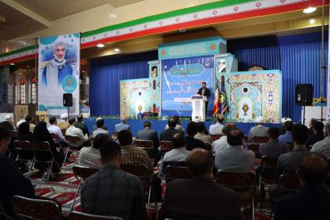 رزمایش اهداء 313 سری جهیزیه و 800 بسته لوازم التحریر 1402/07/03