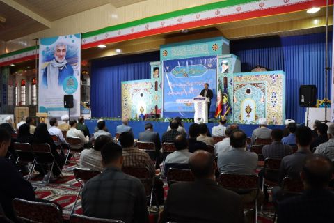 رزمایش اهداء 313 سری جهیزیه و 800 بسته لوازم التحریر 1402/07/03