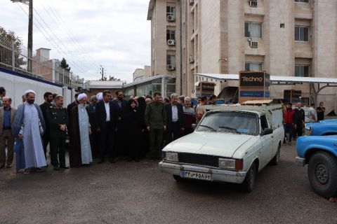رزمایش اهداء 260 سری جهیزیه  1402/07/17